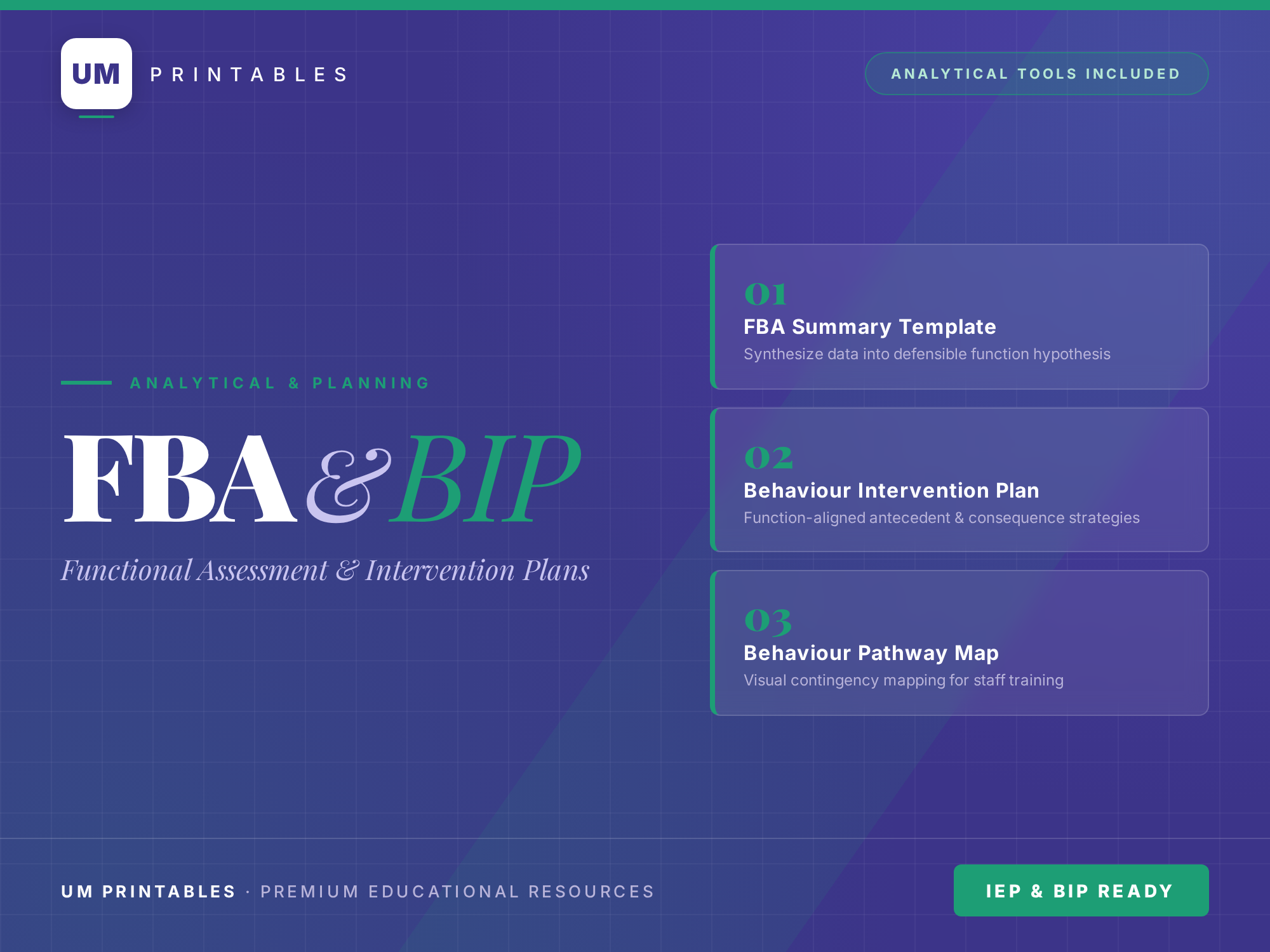 Behaviour Intervention Data Collection Bundle | Frequency & Duration Gr K-12 — premium printable preview image 3