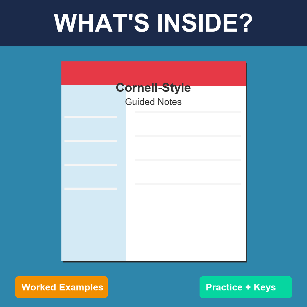 Physics Guided Visual Notes | Full Course | Cornell Style — premium printable preview image 2